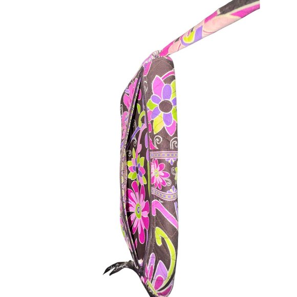 Purple Punch Vera Bradley Knot Just A Clutch Shoulder Bag Detach Strap - Picture 14 of 16